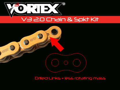 Vortex V3 2.0 Gold Chain Alum Kits