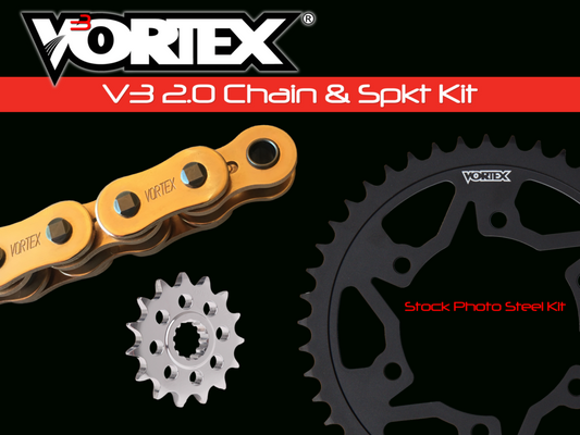 Vortex V3 2.0 Gold Chain Steel Kits